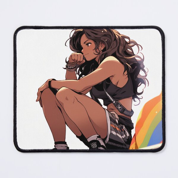 Item preview, Cool Casual Streetwear Anime Girl designed and sold by bubblegoth.