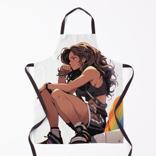 Item preview, Cool Casual Streetwear Anime Girl designed and sold by bubblegoth.