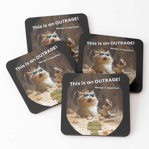 Item preview, Dungeon Crawler Carl - This is an OUTRAGE! designed and sold by AbsurdiaLabs.