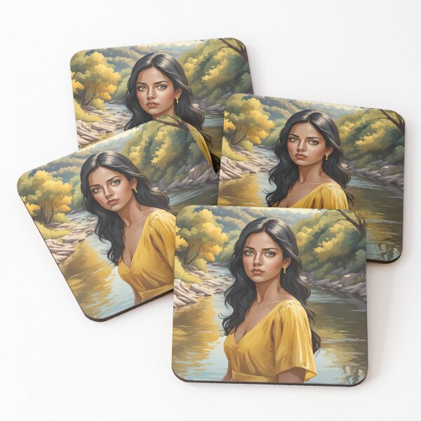 Item preview, Golden Tranquility designed and sold by AICreativeArts.