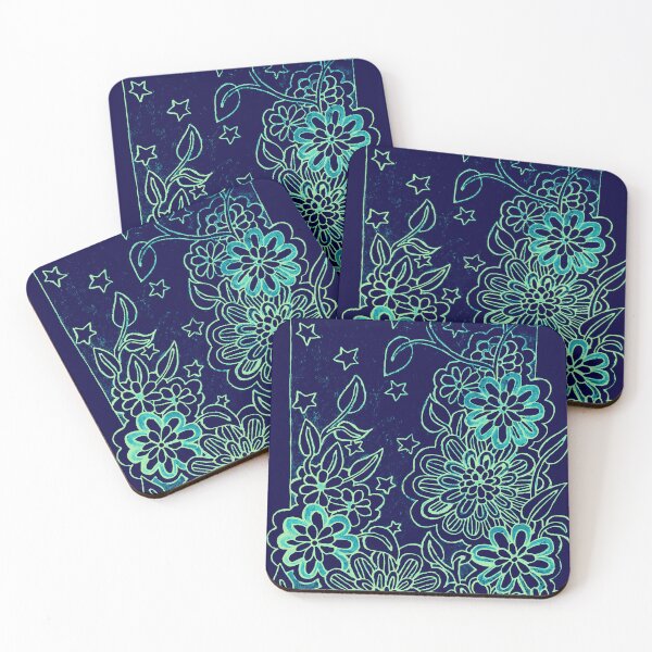 Item preview, Green Flowers And Leaves designed and sold by Fransyn.