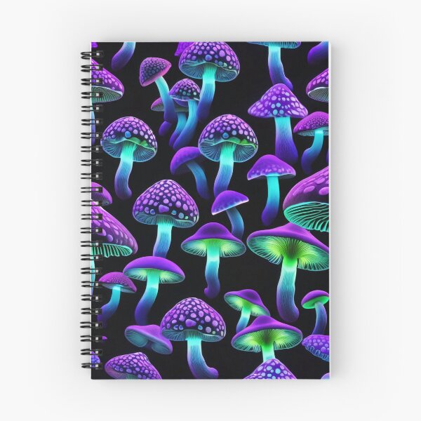 Item preview, Bioluminescent Mushroom Blacklight Amanita Muscaria designed and sold by DreamCraze.