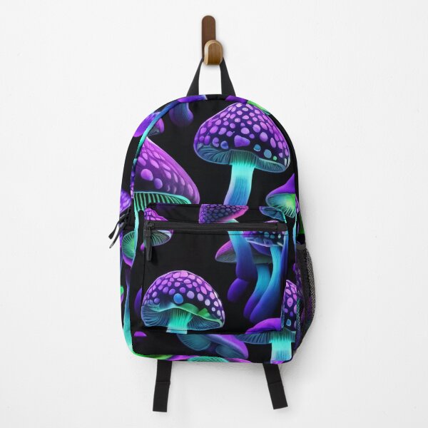 Item preview, Bioluminescent Mushroom Blacklight Amanita Muscaria designed and sold by DreamCraze.