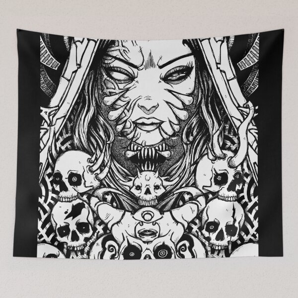 Item preview, THE SKULL QUEEN designed and sold by Umbral-Lunacy.