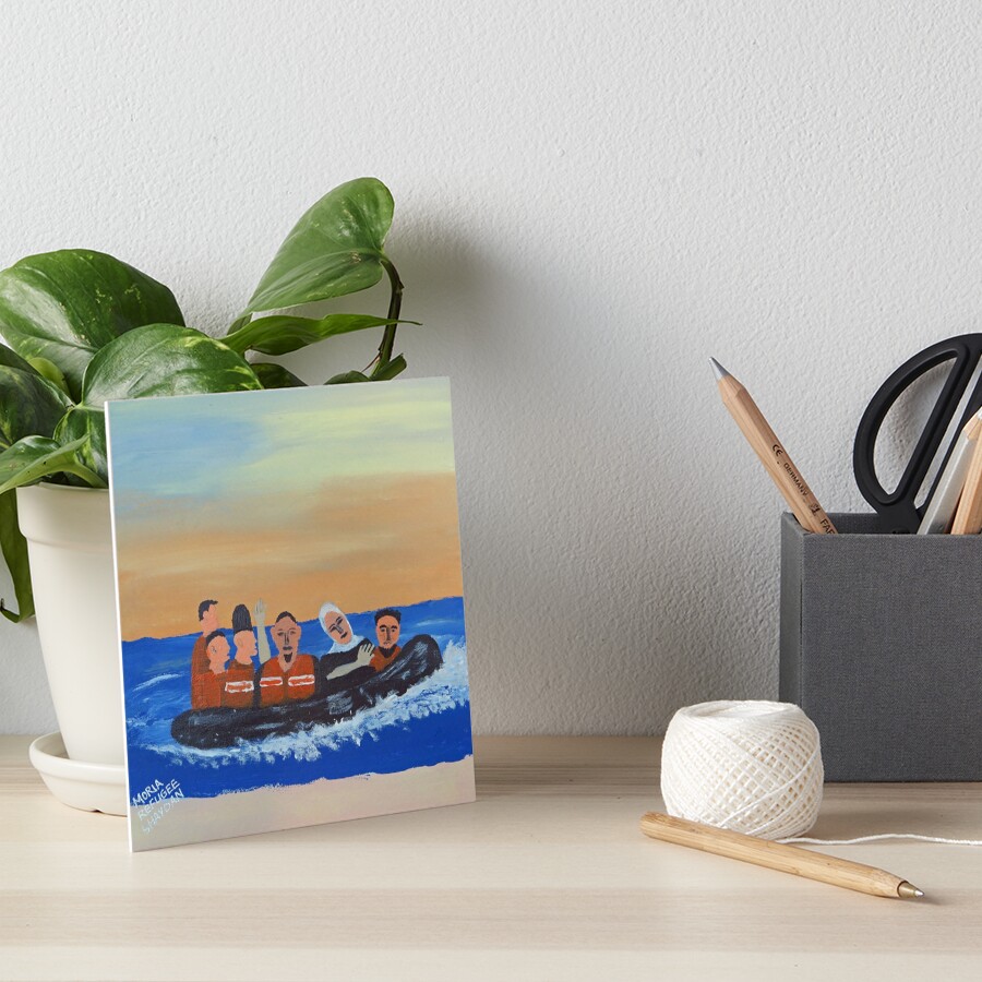 Item preview, Art Board Print designed and sold by HopeProject.