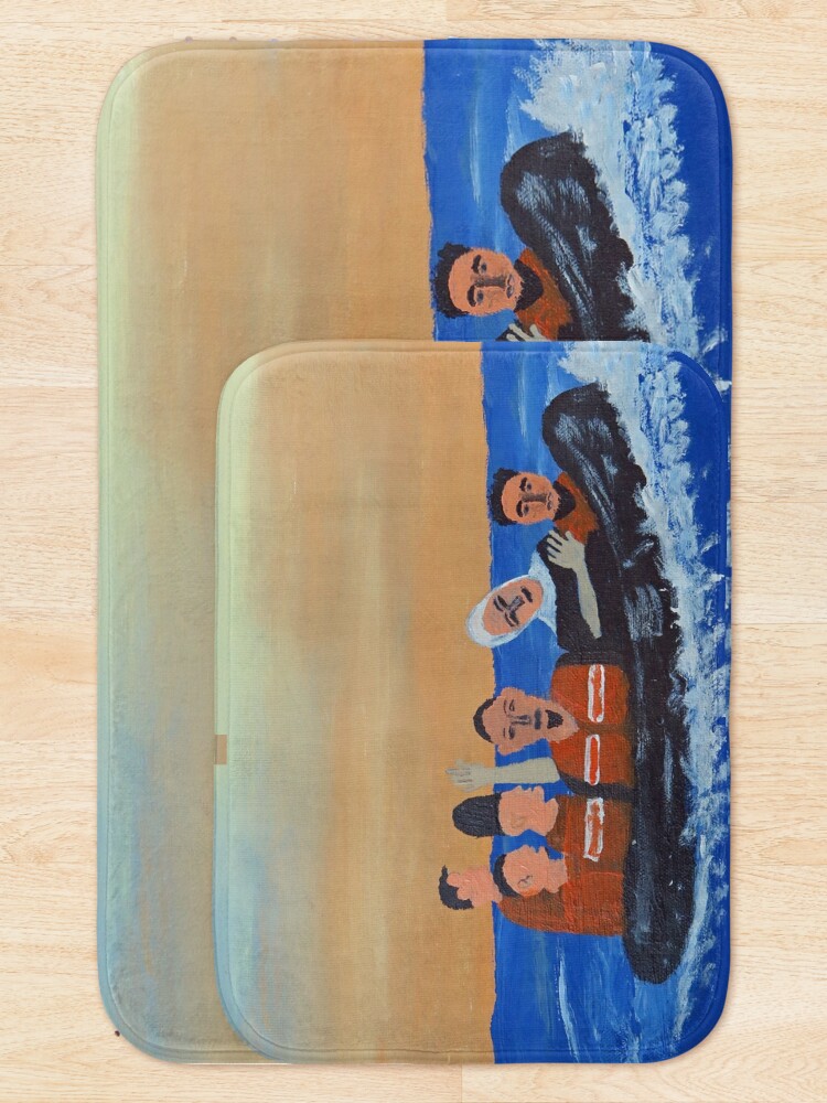 Thumbnail 5 of 6, Bath Mat, Adrift designed and sold by HopeProject.