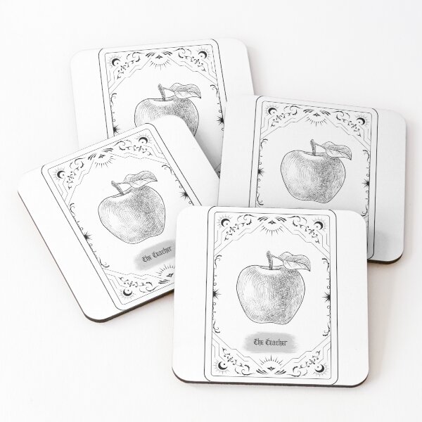 Item preview, The Teacher Apple Tarot Card designed and sold by CrystalWillette.