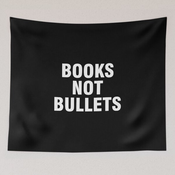 Item preview, Books not bullets designed and sold by allthetees.
