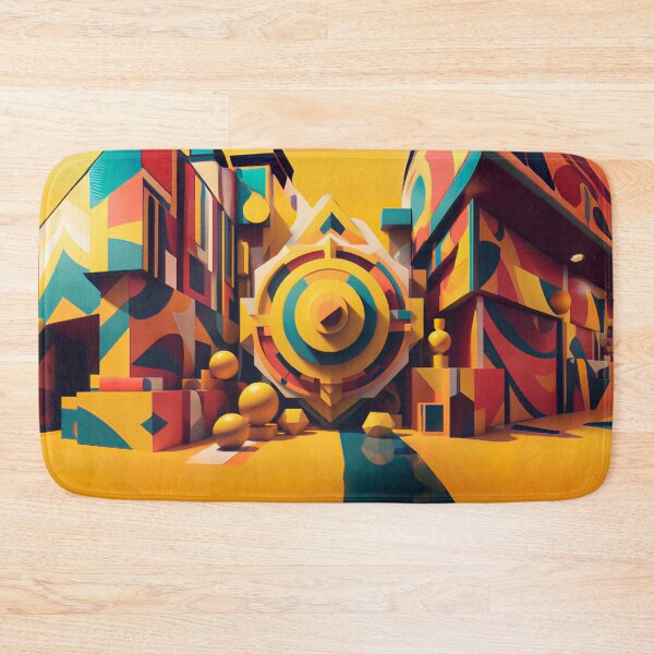 Item preview, Of A Colorful Room With A Clock And A Lot Of Boxes. designed and sold by Felgorit.
