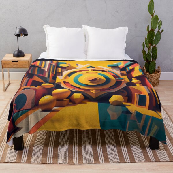 Item preview, Copy of Of A Colorful Room With A Clock And A Lot Of Boxes. designed and sold by Felgorit.