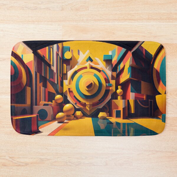 Item preview, Copy of Of A Colorful Room With A Clock And A Lot Of Boxes. designed and sold by Felgorit.