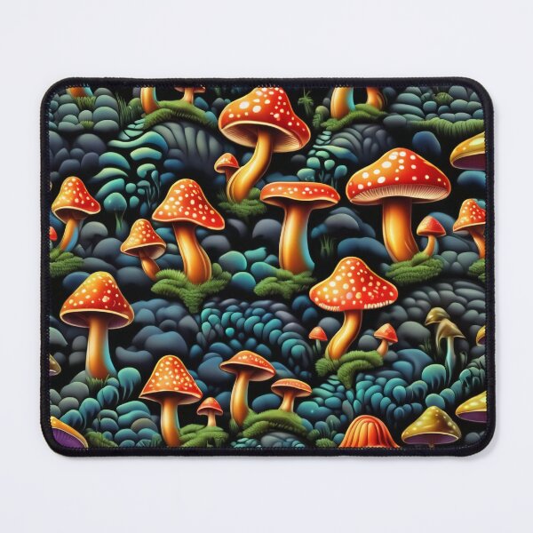 Item preview, Vintage Amanita Muscaria Forest Pattern designed and sold by DreamCraze.