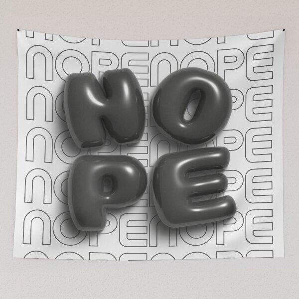 Item preview, NOPE | 3D Illustration designed and sold by AniDragonfly.