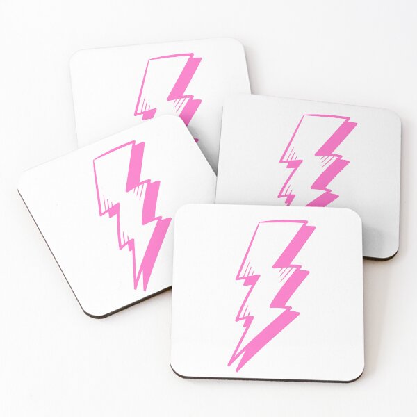 Item preview, Pink Lightening Bolt designed and sold by mollzfahdays.