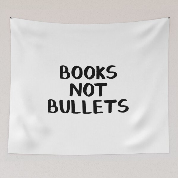 Item preview, Books not bullets designed and sold by allthetees.