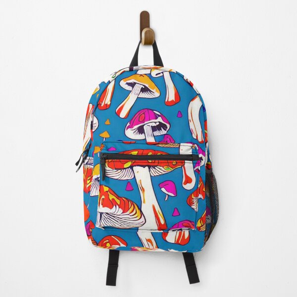 Item preview, Colorful Retro Amanita Muscaria Mushroom Pattern designed and sold by DreamCraze.