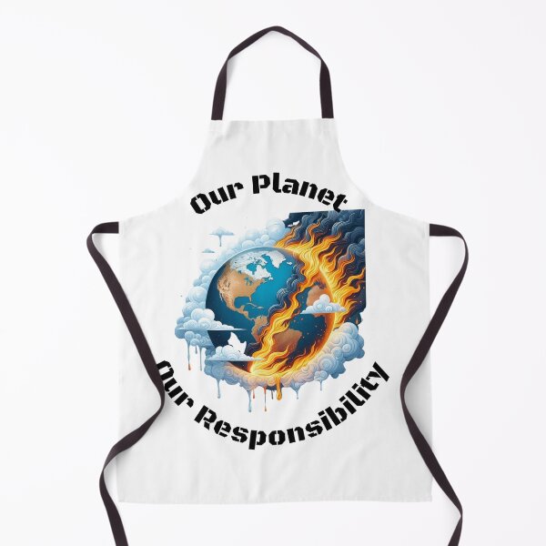 Item preview, Global Warming Awareness Tshirt Our Planet Is Our Responsibility designed and sold by 519xdesign.