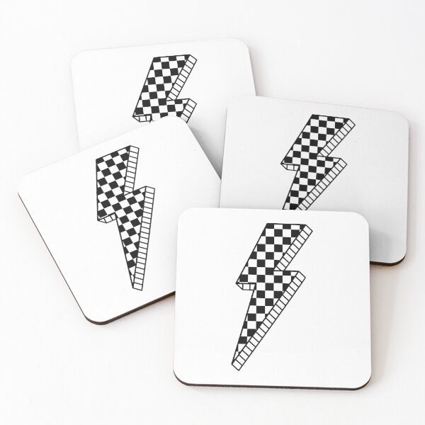 Item preview, Lightening Bolt checkered lightening bolt designed and sold by mollzfahdays.