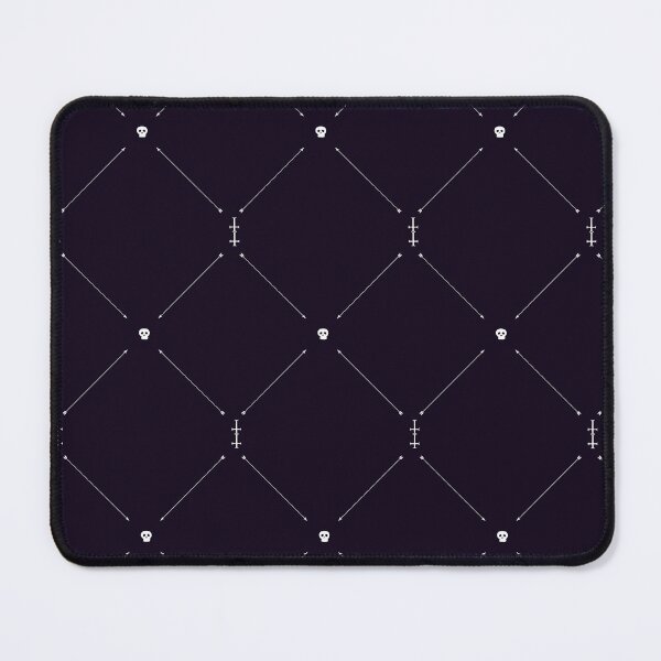 Item preview, Delicate Skull Cross Arrows Pattern (White) designed and sold by CozyEasel.