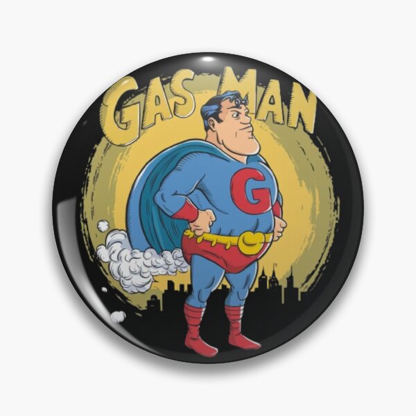 Item preview, Gaz man,Super hero designed and sold by catcraftss.