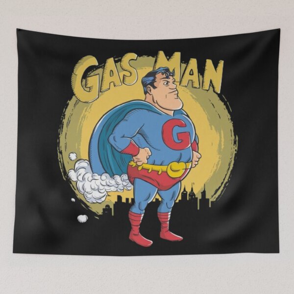 Item preview, Gaz man,Super hero designed and sold by catcraftss.
