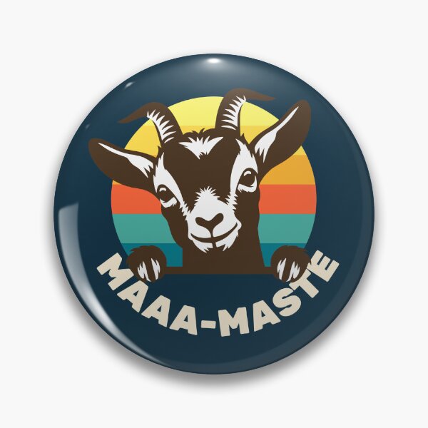 Item preview, Goat Yoga - Maaa-Maste - Cute Goat designed and sold by chrisrivait.