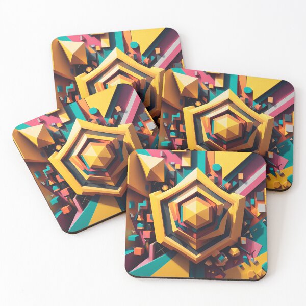 Item preview, A Geometric Structure With A Hexagon In The Center. designed and sold by Felgorit.
