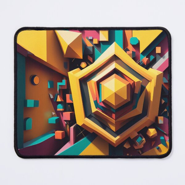 Item preview, A Geometric Structure With A Hexagon In The Center. designed and sold by Felgorit.