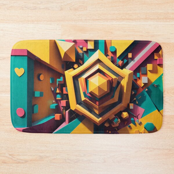Item preview, A Geometric Structure With A Hexagon In The Center. designed and sold by Felgorit.