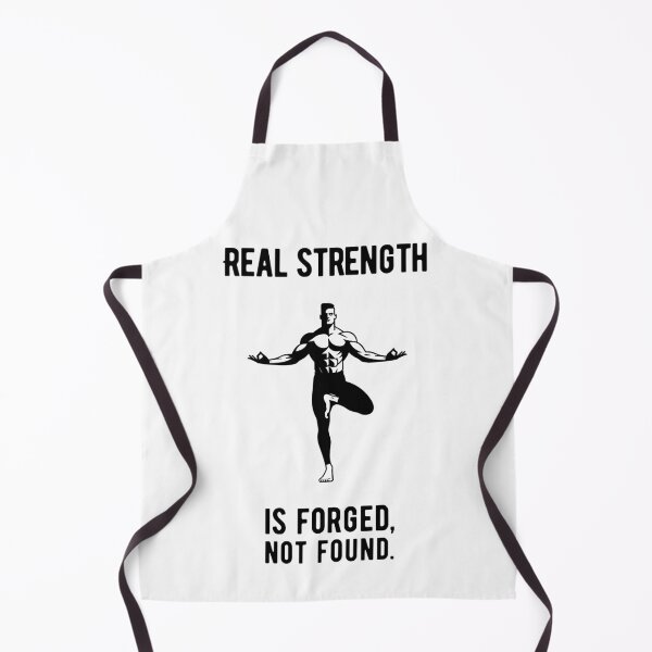 Item preview, Real strength is forged, not found. - meditation black designed and sold by Weknes.
