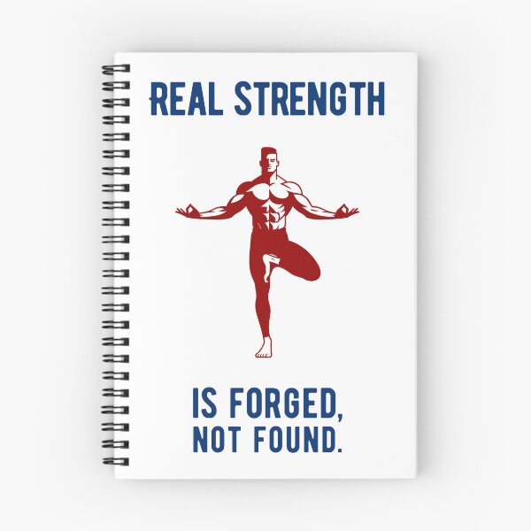 Item preview, Real strength is forged, not found. - meditation usa designed and sold by Weknes.