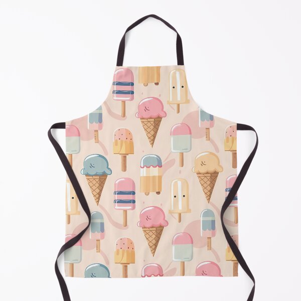 Item preview, Ice cream seamless pattern designed and sold by Haji Kamora.