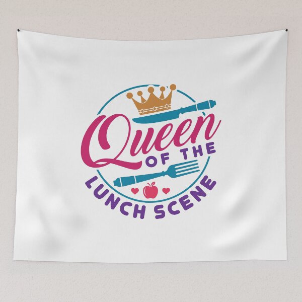 Item preview, Queen of the Lunch Scene Cafeteria Staff designed and sold by jaygo.