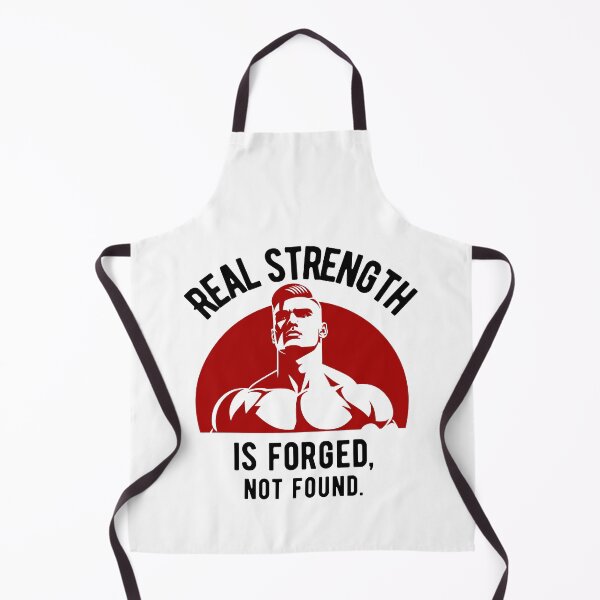 Item preview, Real strength is forged, not found. - proud pose red designed and sold by Weknes.