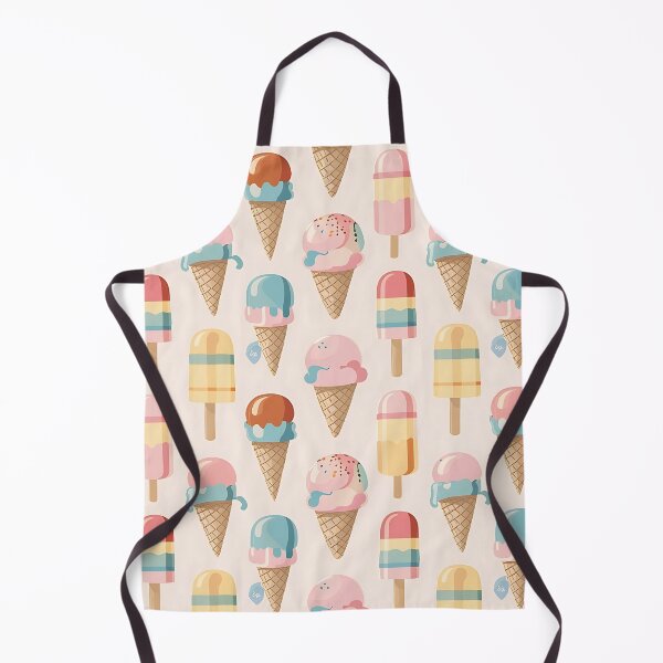 Item preview, Ice cream seamless pattern designed and sold by Haji Kamora.