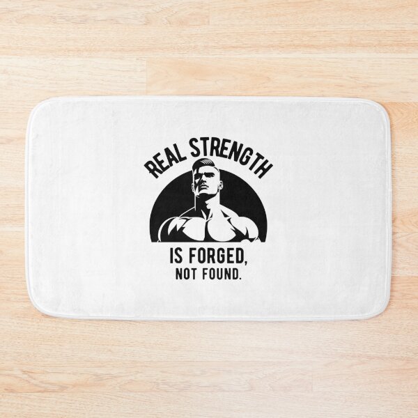 Item preview, Real strength is forged, not found. - proud pose designed and sold by Weknes.