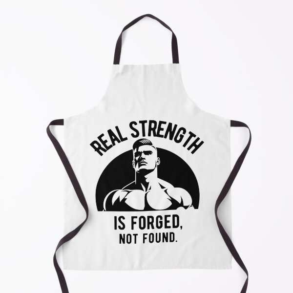 Item preview, Real strength is forged, not found. - proud pose designed and sold by Weknes.