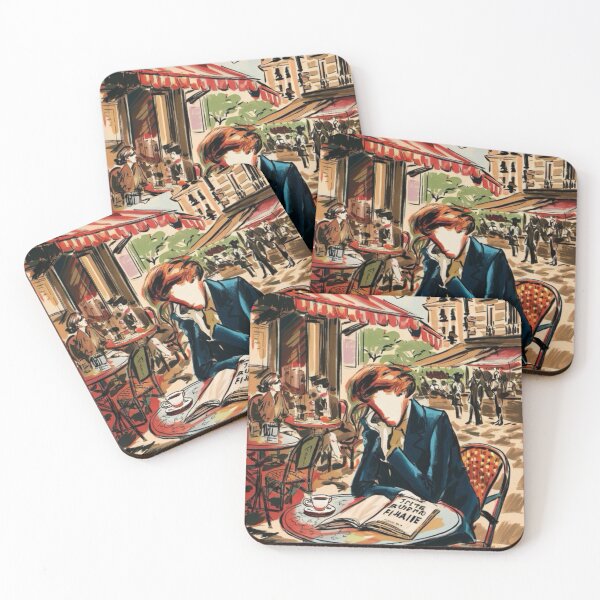 Item preview, Paris Cafe Watercolor Illustration … By Carraann designed and sold by CARRAANN.