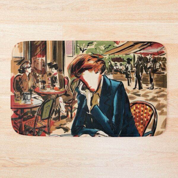 Item preview, Paris Cafe Watercolor Illustration … By Carraann designed and sold by CARRAANN.