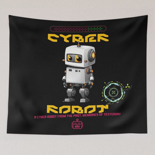 Item preview, Invest in the Future: Digital Art with the Cutting-Edge Cyber Robot designed and sold by Artedig.