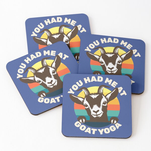 Item preview, Goat Yoga - You Had Me at Goat Yoga - Cute Goat designed and sold by chrisrivait.
