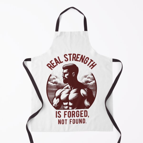 Item preview, Real strength is forged, not found. - sunset red designed and sold by Weknes.