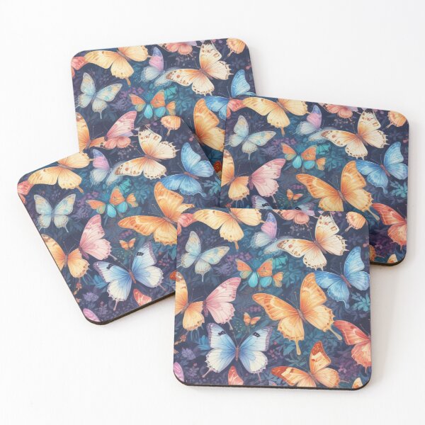 Item preview, Beautiful butterflies painting artwork print design  designed and sold by Anshu3813.