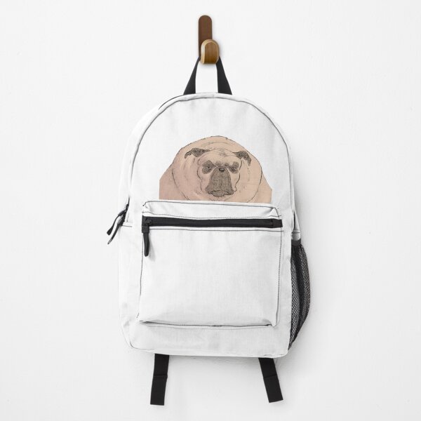 Item preview, Donut the Pug a little tired and hungry designed and sold by Callmemael.