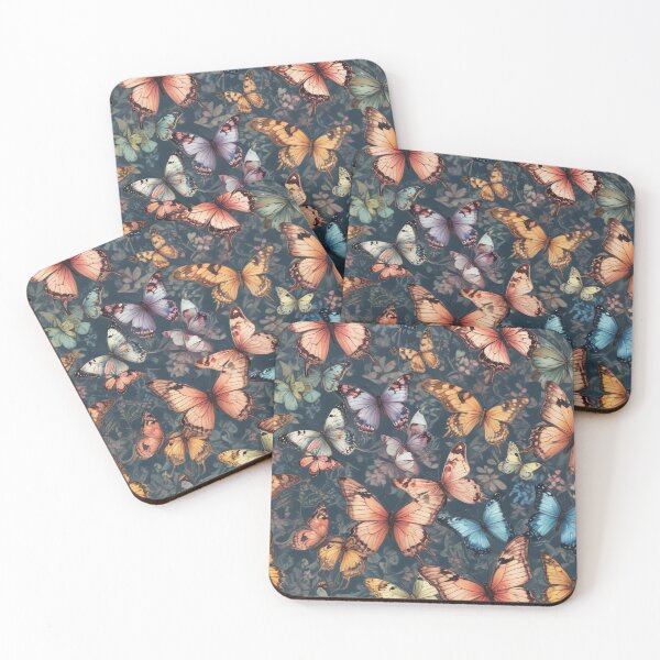 Item preview, Beautiful butterflies painting artwork print design  designed and sold by Anshu3813.
