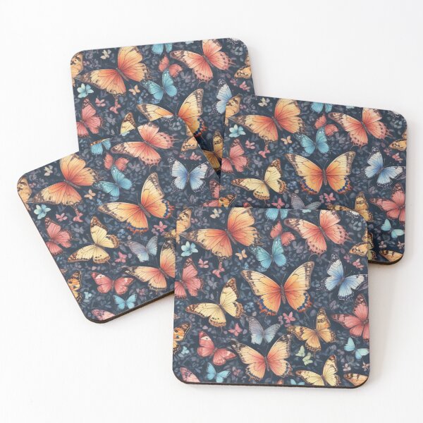 Item preview, Beautiful butterflies painting artwork print design designed and sold by Anshu3813.