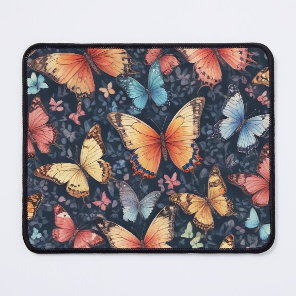 Item preview, Beautiful butterflies painting artwork print design designed and sold by Anshu3813.