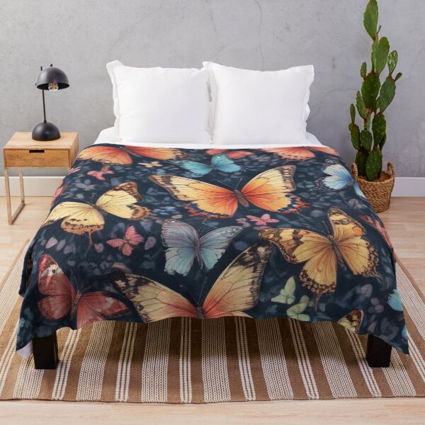 Item preview, Beautiful butterflies painting artwork print design designed and sold by Anshu3813.