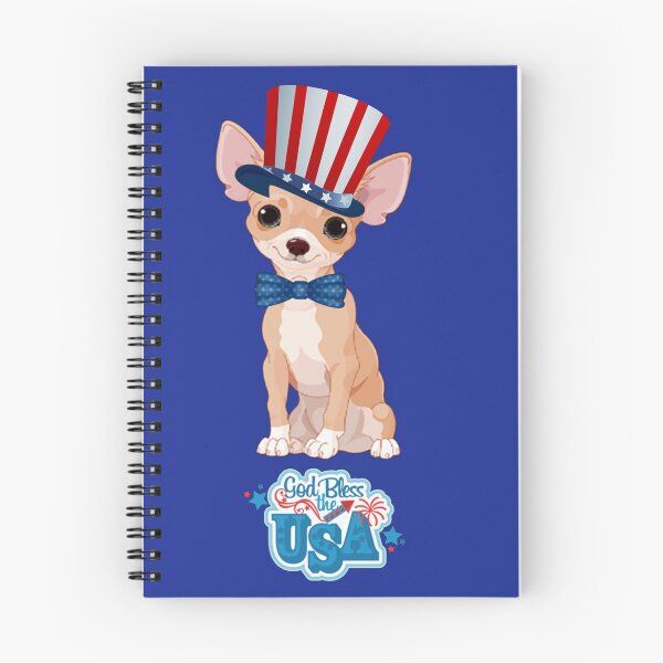 Item preview, God Bless The USA Chihuahua designed and sold by Bigfoot T-Shirt Co..