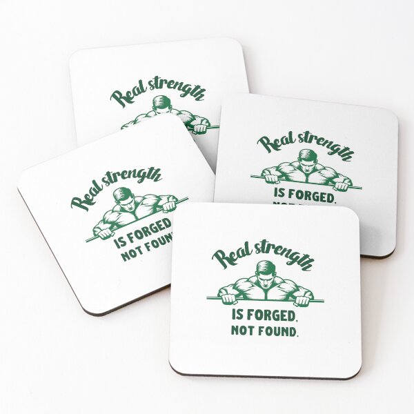 Item preview, Real strength is forged, not found. - green strong grip  designed and sold by Weknes.